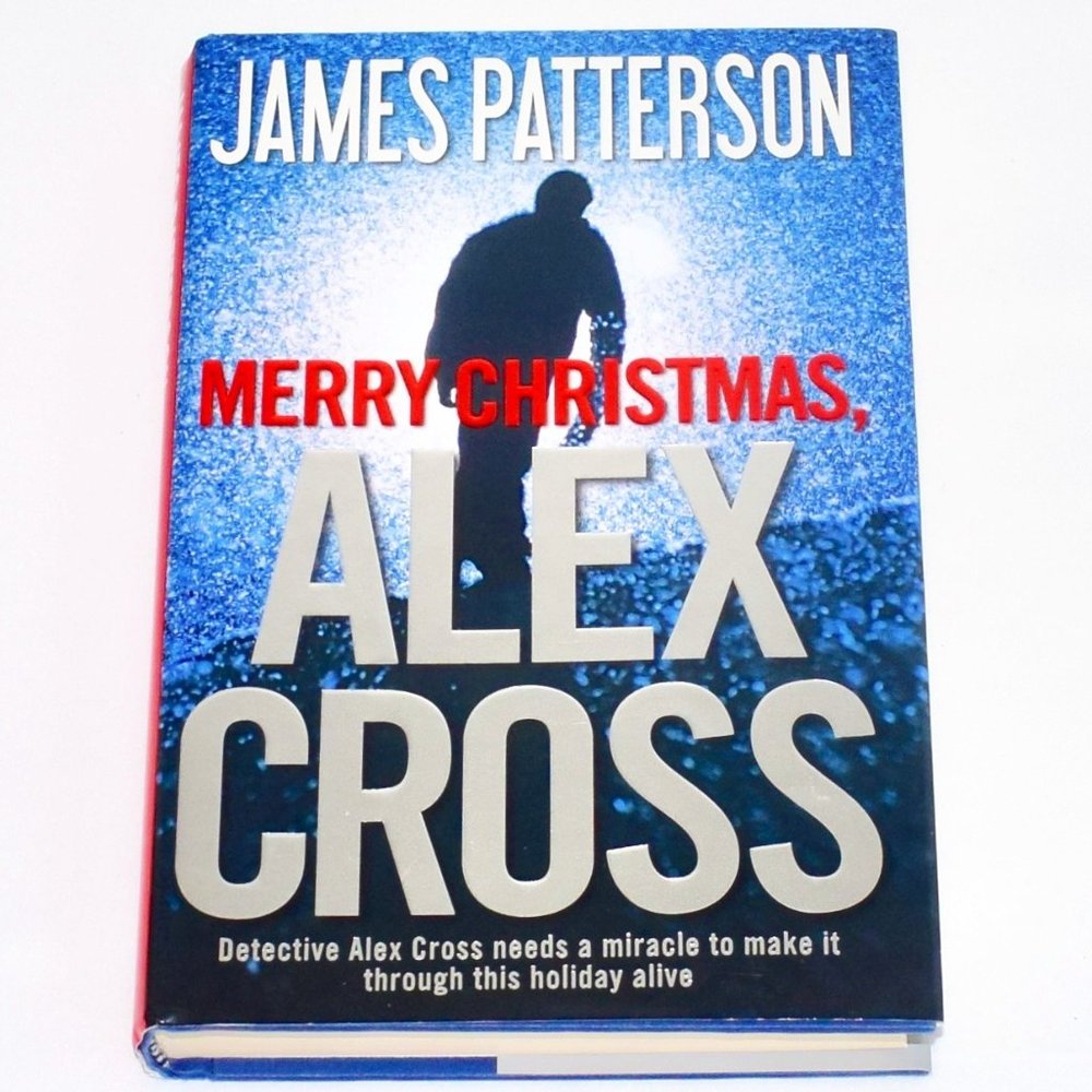 Merry Christmas Alex Cross by James Patterson Large Print Edition Hardcover